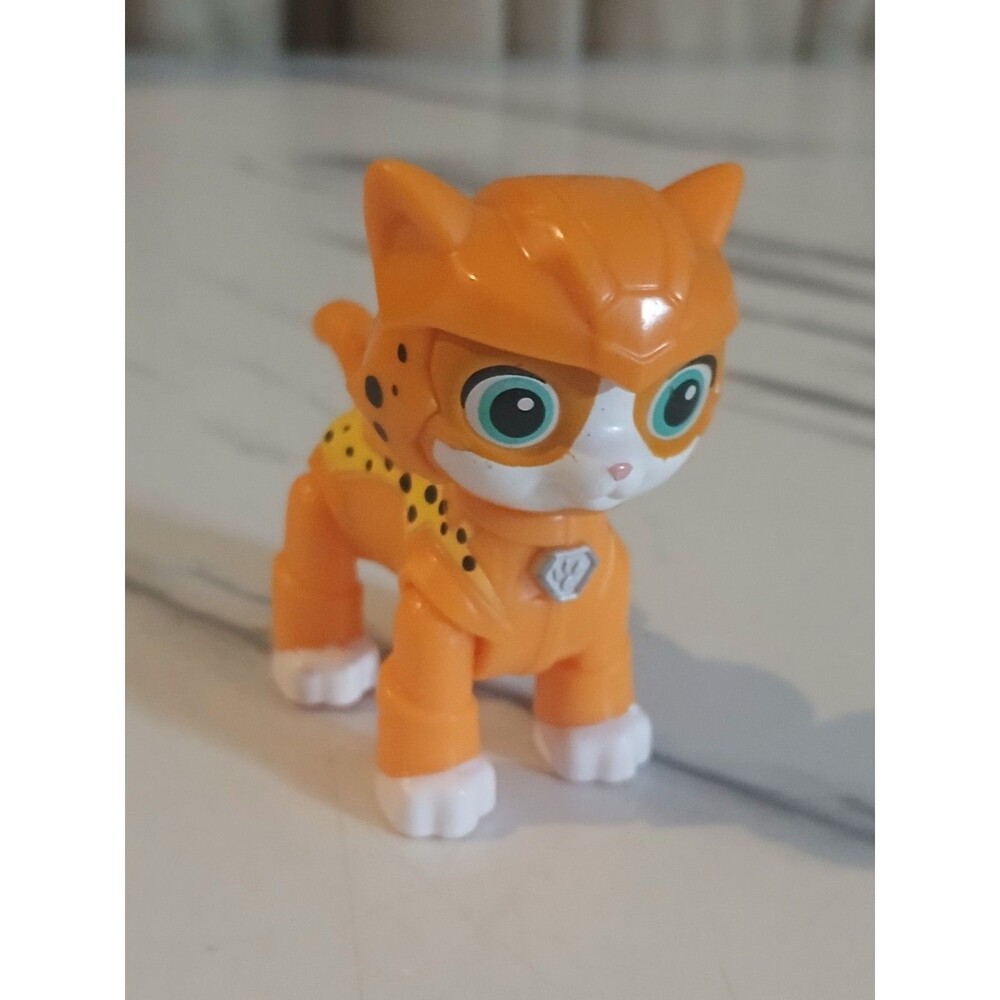 Paw Patrol Wild Cat Pack Figure Orange Tabby Cat Spotted Action Figure Nick Jr